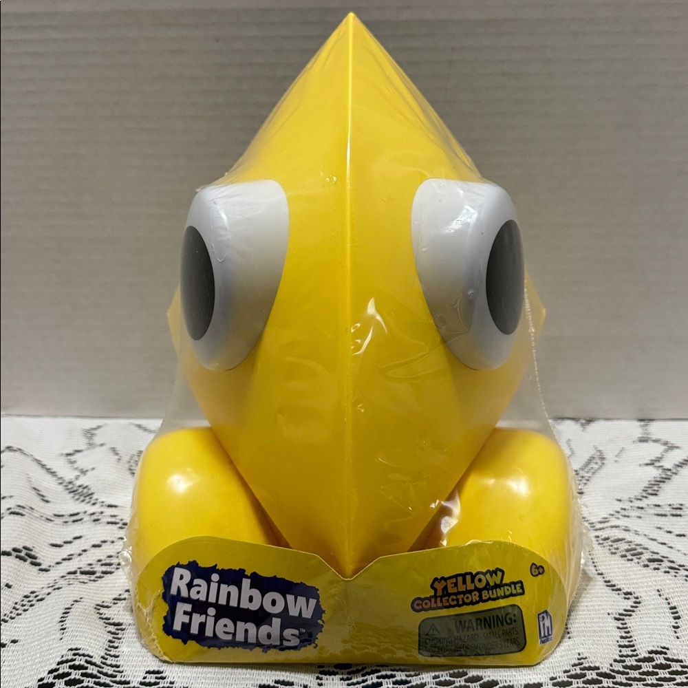 Rainbow Friends Yellow Collector Bundle 1 Mystery Figure 2 Minifigures & Plush